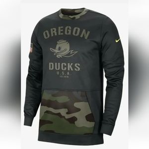 Nike Oregon Ducks Military Camo Crew